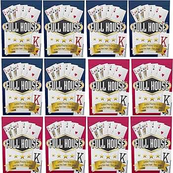 トランプ34個セット Amazon.co.jp: フルハウス:ジャンボインデックストランプ 12枚